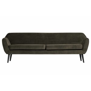 WOOOD WOOOD Sofa Rocco XL samt grun