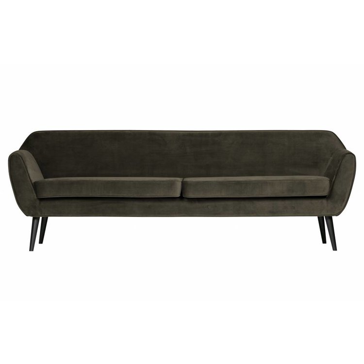 WOOOD WOOOD Couch Rocco XL velvet green