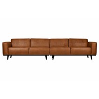 Sofa Statement XL 4-sitzer eco leder cognac