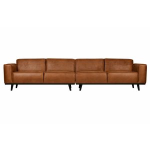 BePureHome Be Pure Home Sofa Statement XL 4-sitzer eco leder cognac