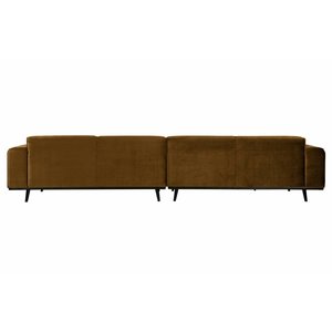 BePureHome Be Pure Home Couch Statement XL 4-seater velvet honey