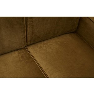 BePureHome BePureHome Corner sofa Statement velvet honey