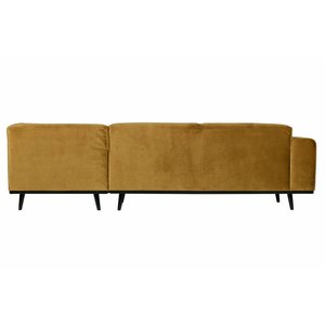 BePureHome BePureHome Corner sofa Statement velvet honey