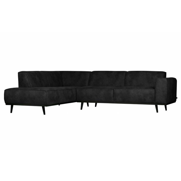 BePureHome BePureHome Ecksofa Statement suedine schwarz