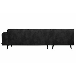 BePureHome BePureHome Ecksofa Statement suedine schwarz