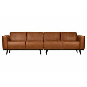 BePureHome Be Pure Home Couch Statement 4-seater eco leather cognac