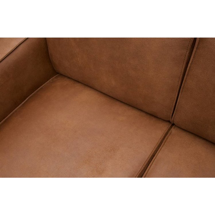 BePureHome Be Pure Home Couch Statement 4-seater eco leather cognac