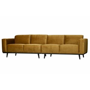 BePureHome Be Pure Home Sofa Statement 4-sitzer samt honig