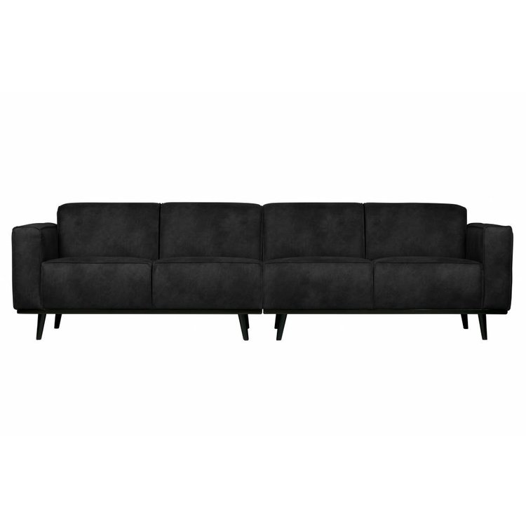 BePureHome Be Pure Home Sofa Statement 4-sitzer suedine schwarz