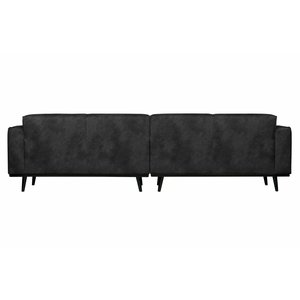 BePureHome Be Pure Home Couch Statement 4-seater suedine black