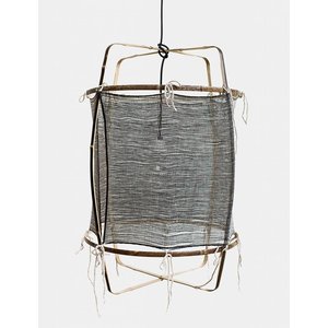 Ay illuminate Ay illuminate Hanging lamp Z11 black with silk dark cashmere