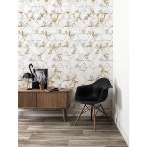 KEK Amsterdam KEK Amsterdam Photo Wallpaper Marble mosaic gold