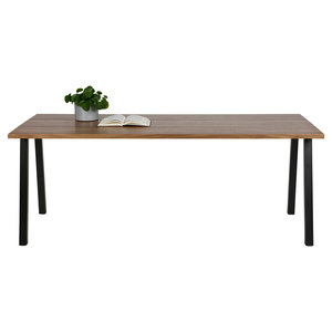 WOOOD WOOOD Tafel James noten zwart