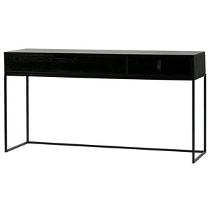 WOOOD WOOOD Side Table Silas oakwood black