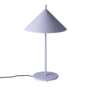 HKliving HKliving metal triangle table lamp m matt lilac