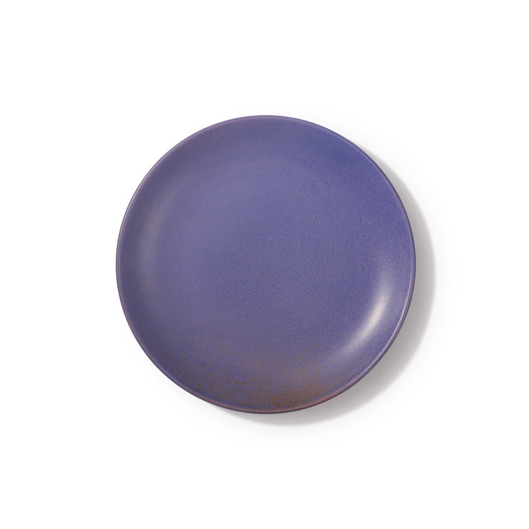 HKliving HKliving bold & basic ceramics: purple side plate
