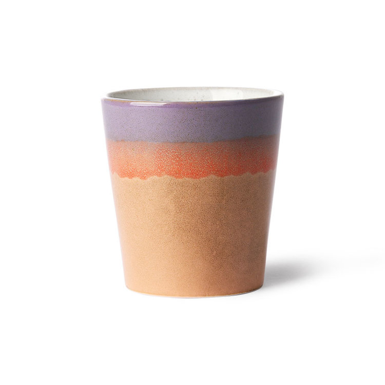 HKliving HKliving Becher 70er Keramik: "Sunset"