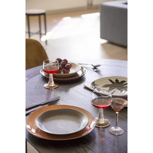 HKliving HKliving Dinnerplate Bold & Basic Keramikpalmen