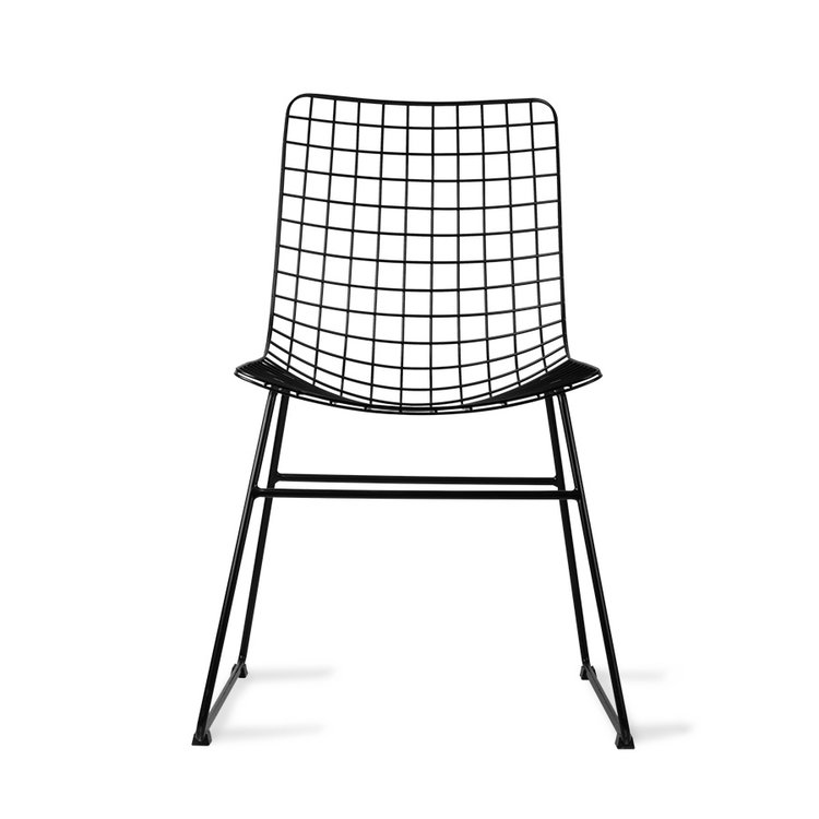 HKliving HKliving wire chair metal black