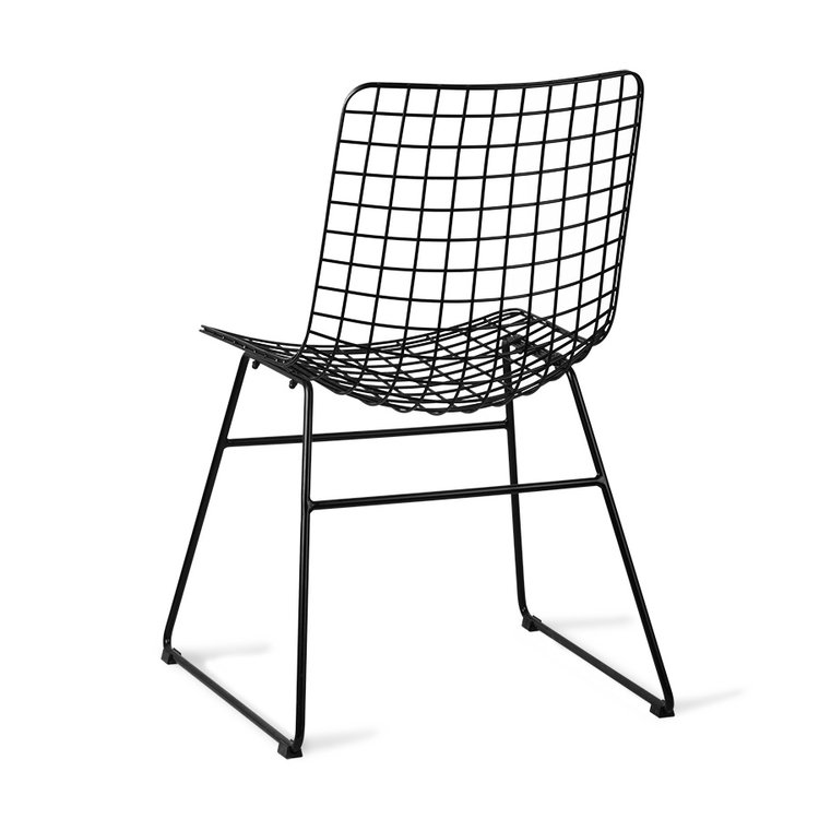 HKliving HKliving wire chair metal black