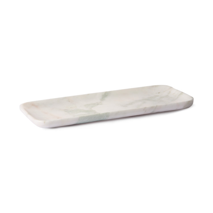 HKliving HKliving Tray white/green/pink  marble