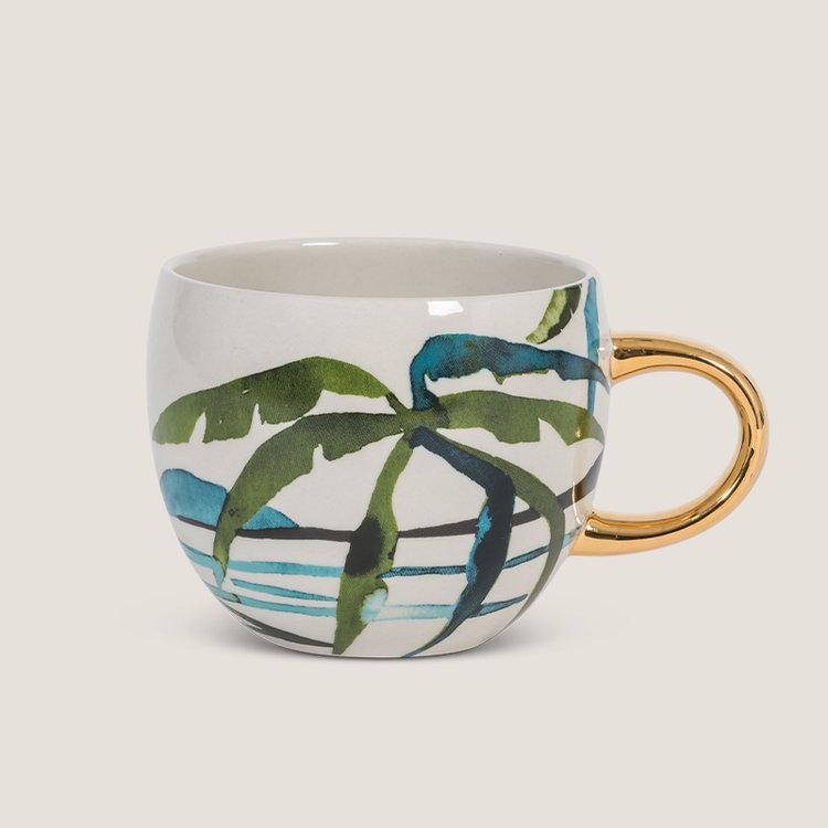 Urban Nature Culture cup reactive glaze legion blue