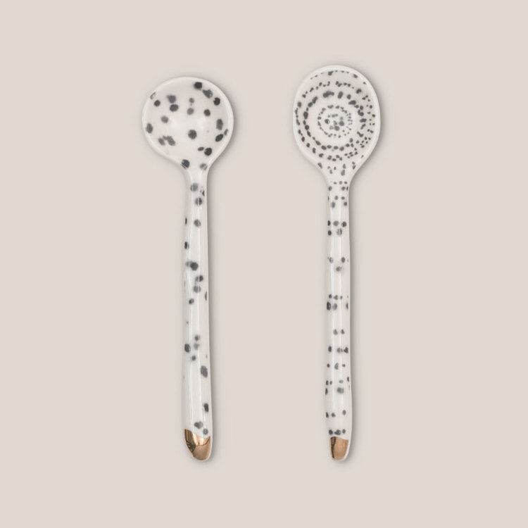 Urban Nature Culture spoon set of 2 Good Morning, in gift pack