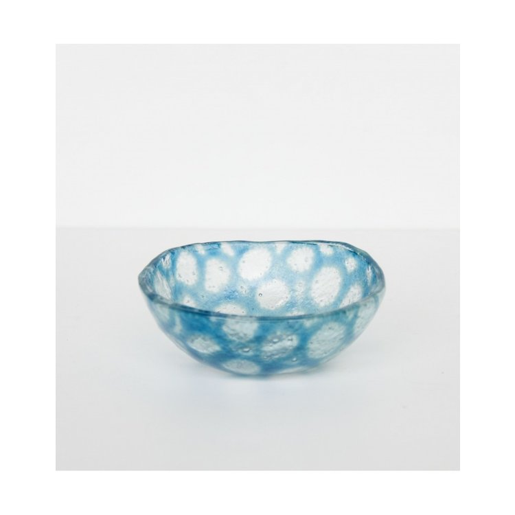 Urban Nature Culture Bowl Ra glas blauw / groen