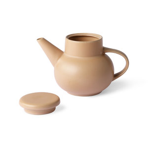 HKliving Ceramic bubble tea pot sand