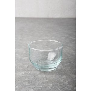 Urban Nature Culture Transparent recycled glass bowl