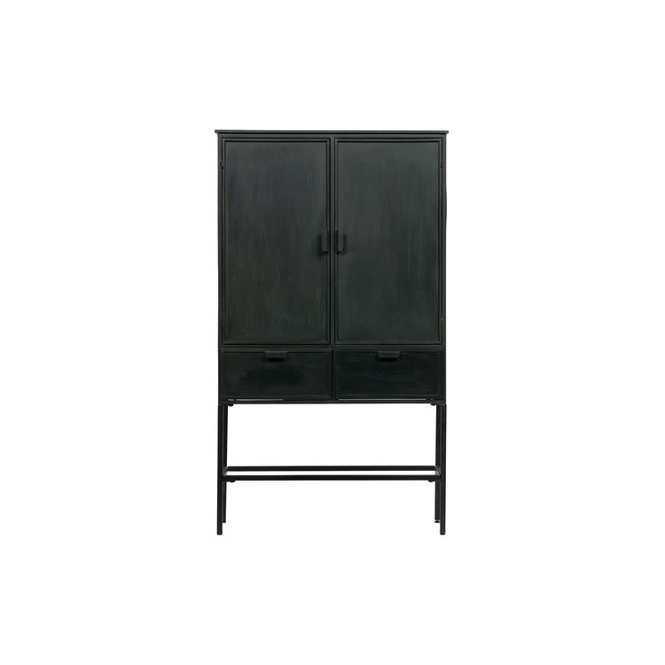 WOOOD WOOOD Wish 2-door cupboard metal black