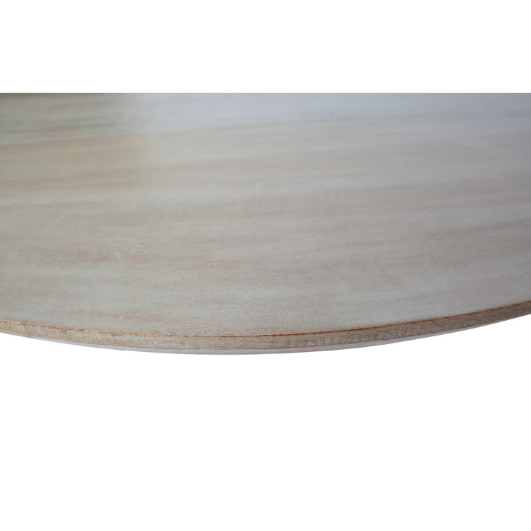 BePureHome BePureHome Blanco eettafel ø120cm, mangohout