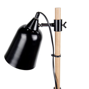 Leitmotiv Leitmotiv Floor lamp Wood-like metal black