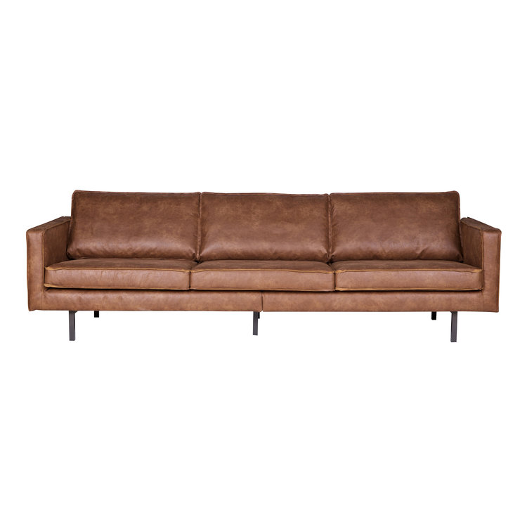 BePureHome BePureHome Sofa 3-seater Rodeo recycle leather cognac brown