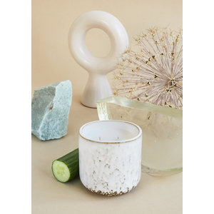 HKliving HKliving ceramic scented candle: floral boudoir