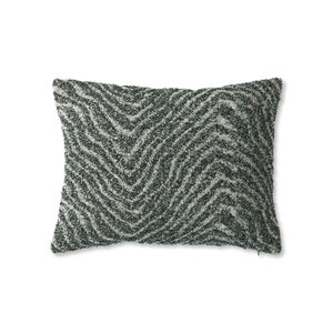 HKliving Doris for HKliving: cushion jacquard weave cushion zigzag