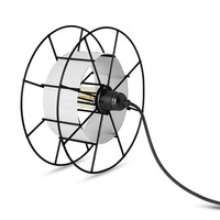 SPOOL  Vloer  Lamp Zwart
