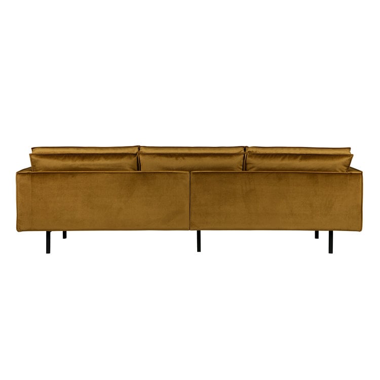 BePureHome BePureHome Rodeo sofa 3-seater velvet honey yellow or ocher