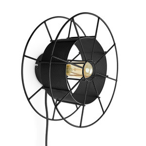 TOLHUIJS Tolhuijs SPOOL Wall Lamp Black