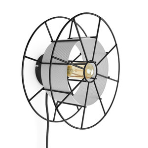 TOLHUIJS Tolhuijs SPOOL Wall Lamp Black