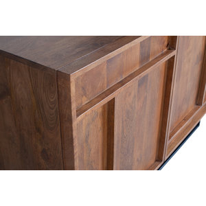 WOOOD WOOOD Forrest 2-door sideboard with drawers mango wood natural