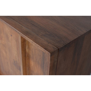 WOOOD WOOOD Forrest 2-deurs dressoir met lades mango hout naturel