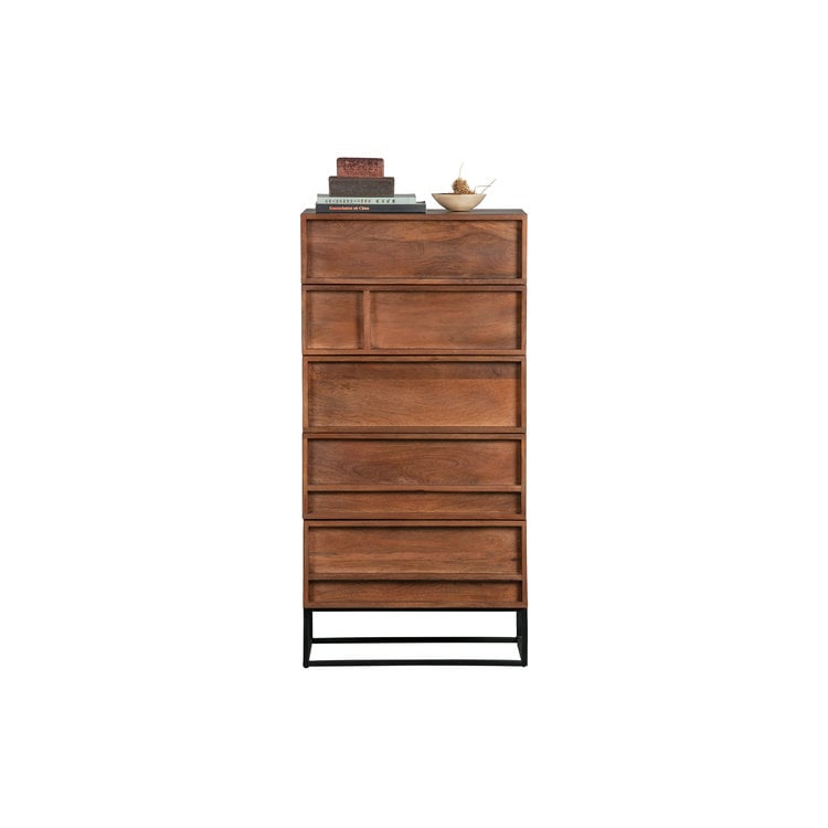 WOOOD WOOOD Forrest 5-drawer cabinet mango wood natural