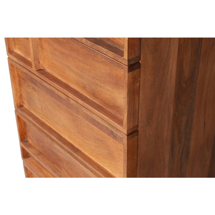 WOOOD WOOOD Forrest 5-ladenkast mango hout naturel