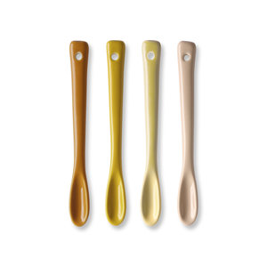 HKliving HKliving bold & basic ceramic: teaspoons (set of 4)