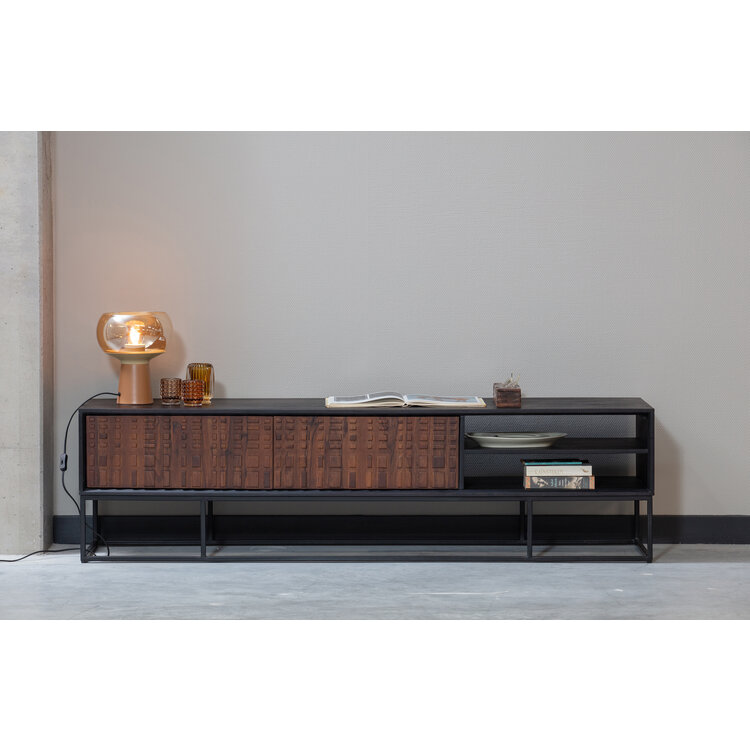 BePureHome BePureHome Nuts TV cabinet wood walnut / black