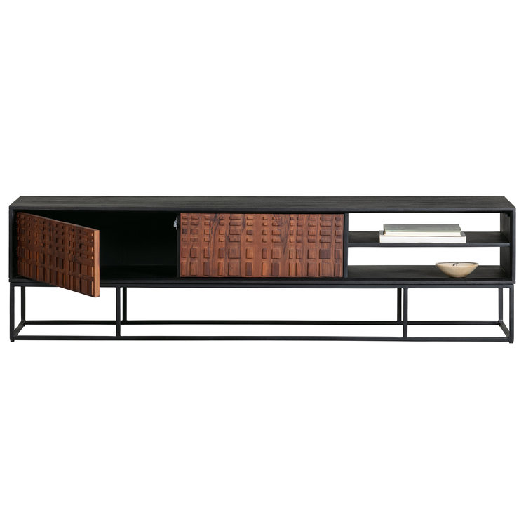 BePureHome BePureHome Nuts TV cabinet wood walnut / black