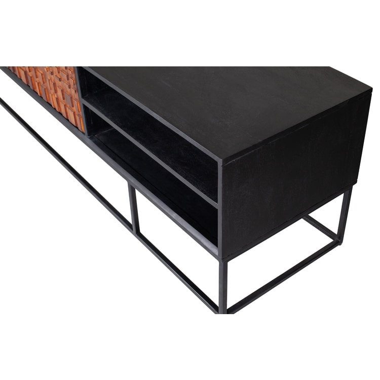 BePureHome BePureHome Nuts TV cabinet wood walnut / black