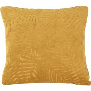 Present Time PresentTime cushion Palm Leaves velvet