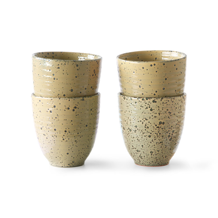 HKliving HKliving Gradient Ceramic Mugs - set of 4 pieces - Copy